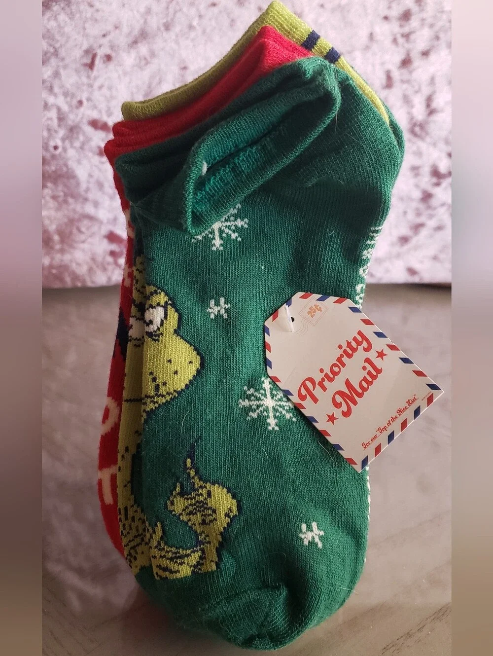 🆕️The Grinch Ankle Socks 5 Pack